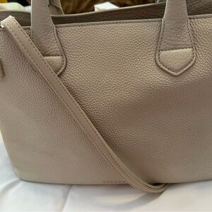Burberry cream color Leather Women's Bag